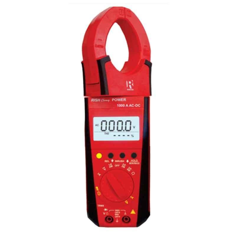 Rishabh 1000AAC/DC TRMS Fine Tip Backlit Clamp Meters
