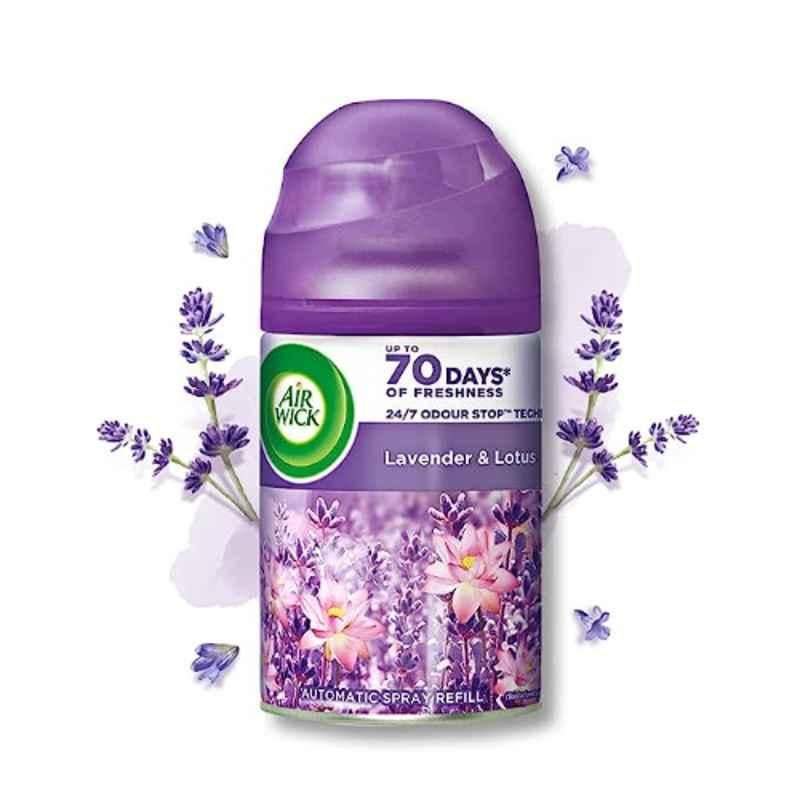 Airwick 250ml (Case of 12) Lavender & Lotus Hill of Munnar Freshmatic Refill, 3153660