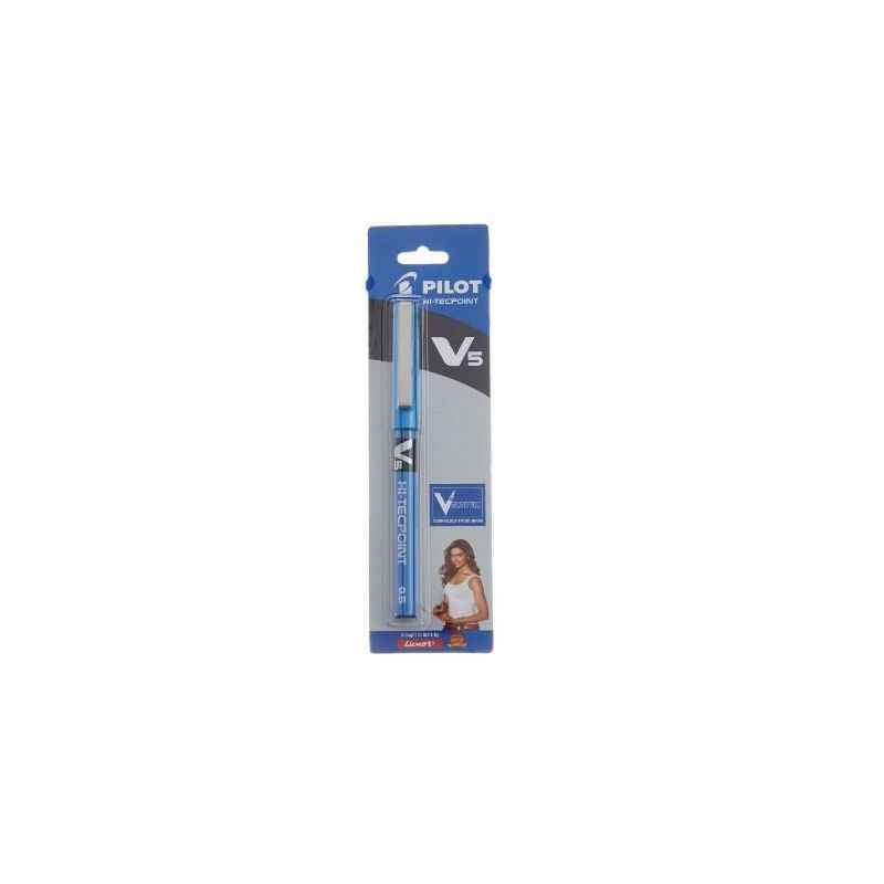 Pilot Hi-Tecpoint V5 Blue Pen, 9000019572 (Pack of 12)