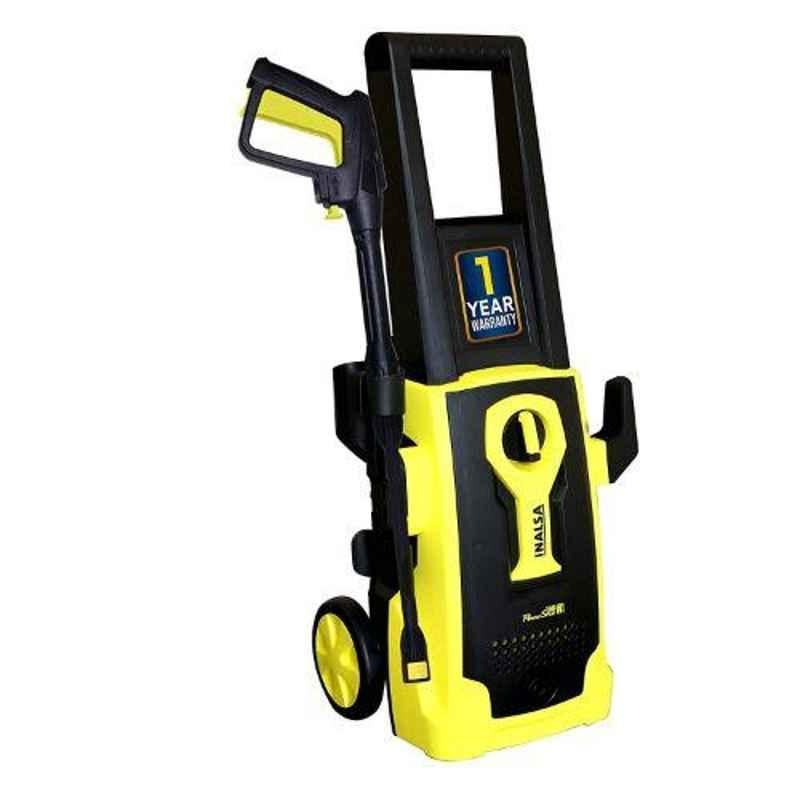 Inalsa PowerShot 1600W Yellow & Black High Pressure Washer