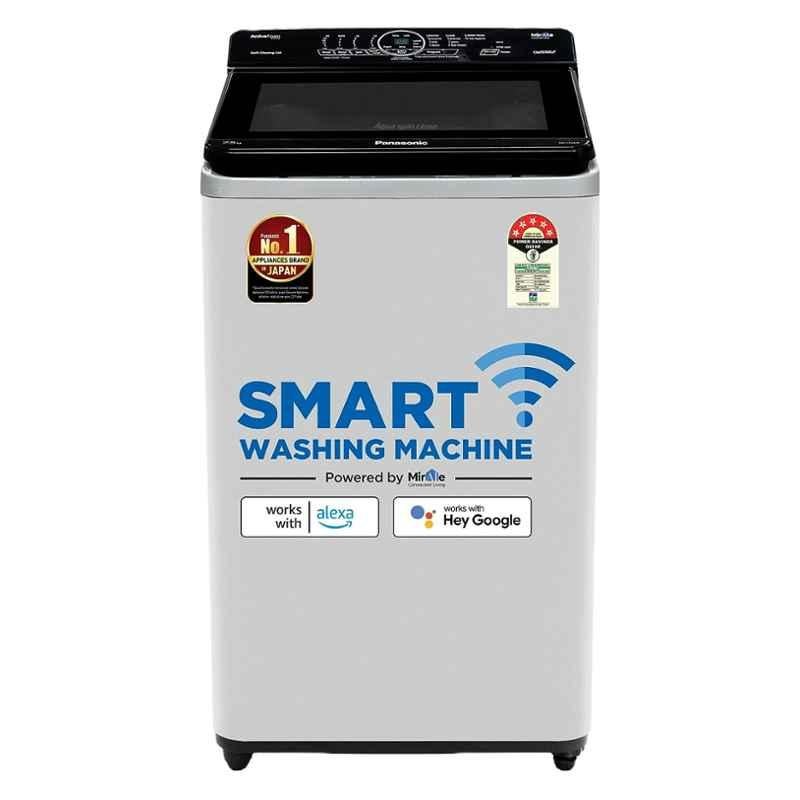 Panasonic NA-F75A10MRB 7.5kg 5 Star Silver Wi-Fi Enabled Smart Fully Automatic Top Load Washing Machine