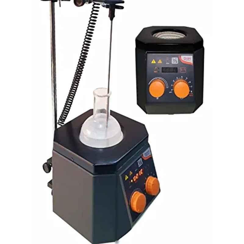 Glassco by Dan Logitech Black Diamond 250ml Digital Heating Mantle with Stirrer, 1221.DNEU.02