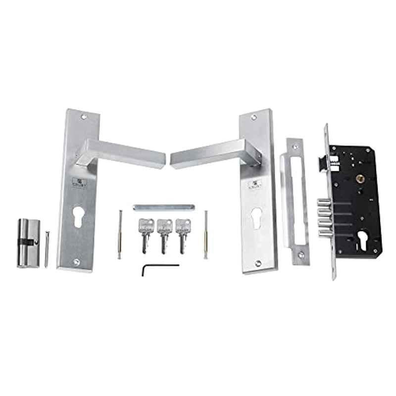 Voltizi Bego 10 inch â€ŽStainless Steel 304 Matt Finish Mortise Door Lock with Door Handle Lock Set