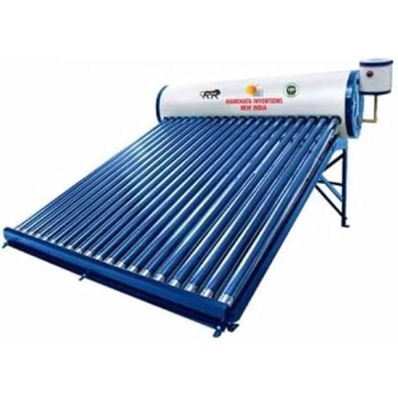 Mandhata Inventions 300 LPD ETC Non Pressurized GP, GI & SS Tank Solar Water Heater