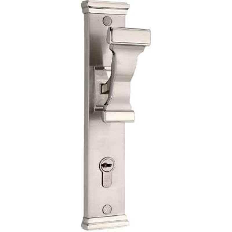 Bonus Premium 65mm Brass Brush Steel Both Side Key Mortice Lock Set