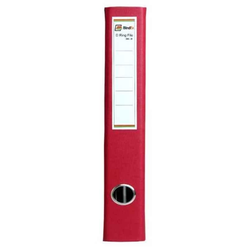 Bindex Red Office Box Cobra File, BNX80H1-Red (Pack of 4)