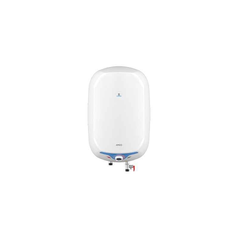 Standard Ameo 15 Litre White & Blue Storage Water Heater, GSWEAOSWB015