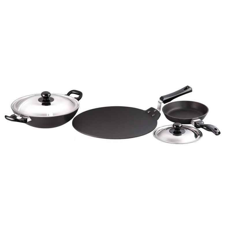 Hawkins Futura Non-Stick 3 Pieces Cookware Set, QS8