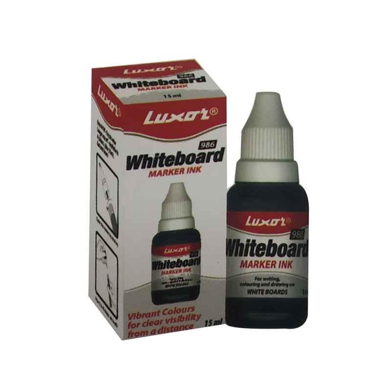 Luxor 15ml 986 Blue Whiteboard Marker Ink (Pack of 500)