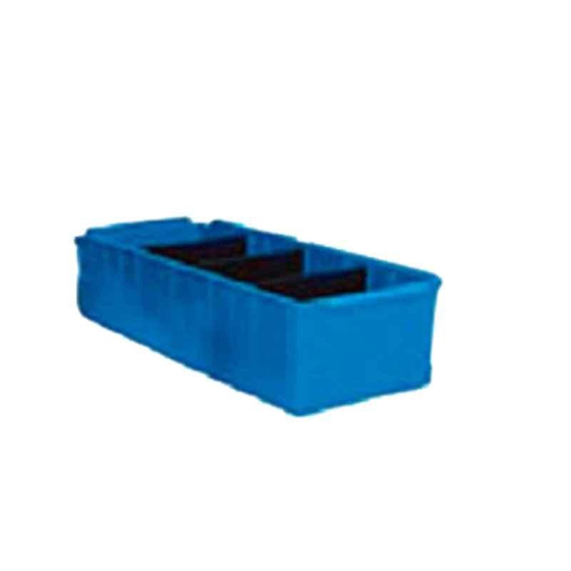 Alkon Panda 615x150x110mm Polypropylene Copolymer Blue Industrial Bin, PSB-603