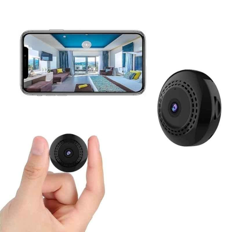 Smars 2MP Wi-Fi Mini Small Size Camera with Night Vision & Magnetic Surface for Baby Monitoring