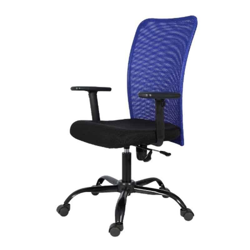 Heikin Sigma Breathable Mesh Blue xxlarge Back Ergonomic Office Chair for Work from Home & Study, HE-00097