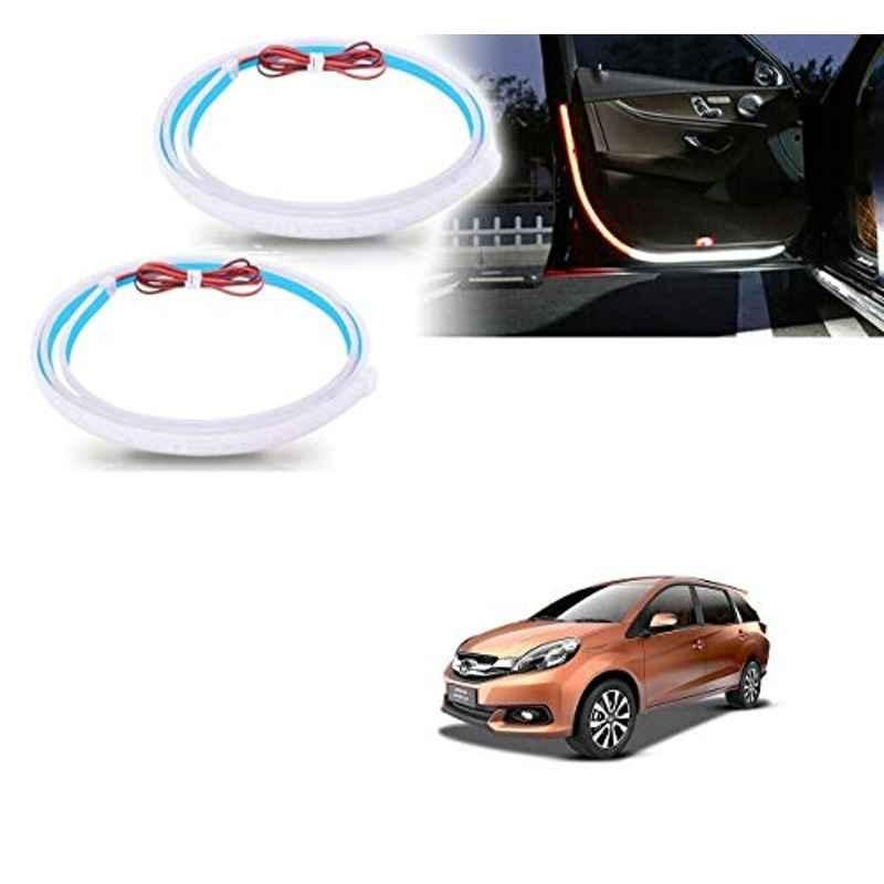 Kozdiko 2 Pcs 120cm Car Door Opening Warning LED Strips Safety Light Set for Honda Mobilio