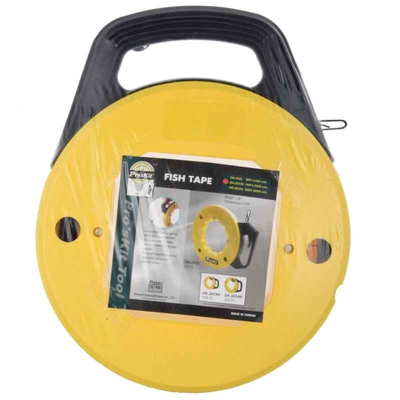 Proskit DK-2034N Slide Handle Fish Tape, Length: 20 ft