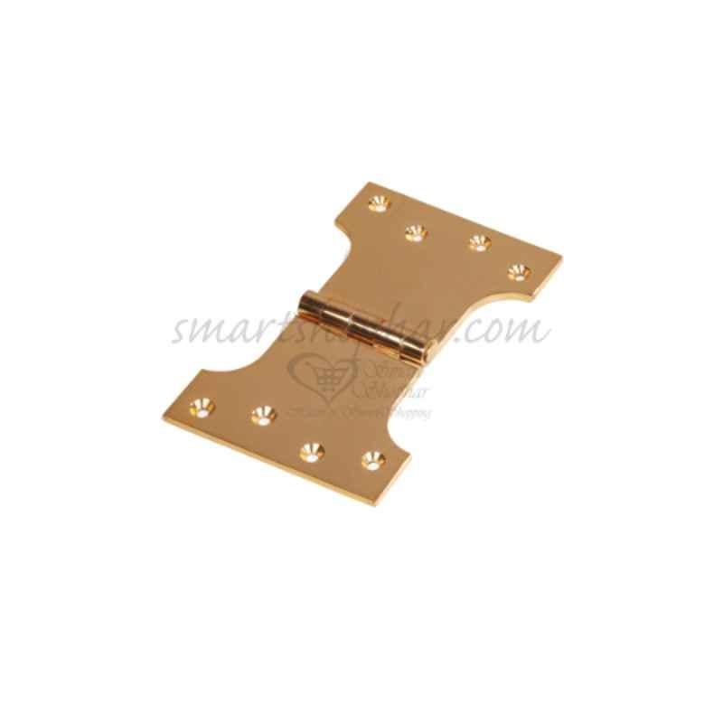 Smart Shophar 4 inch Brass Gold Pyramid Tower Bolt, 54666-BPTB-GL04 (Pack of 5)