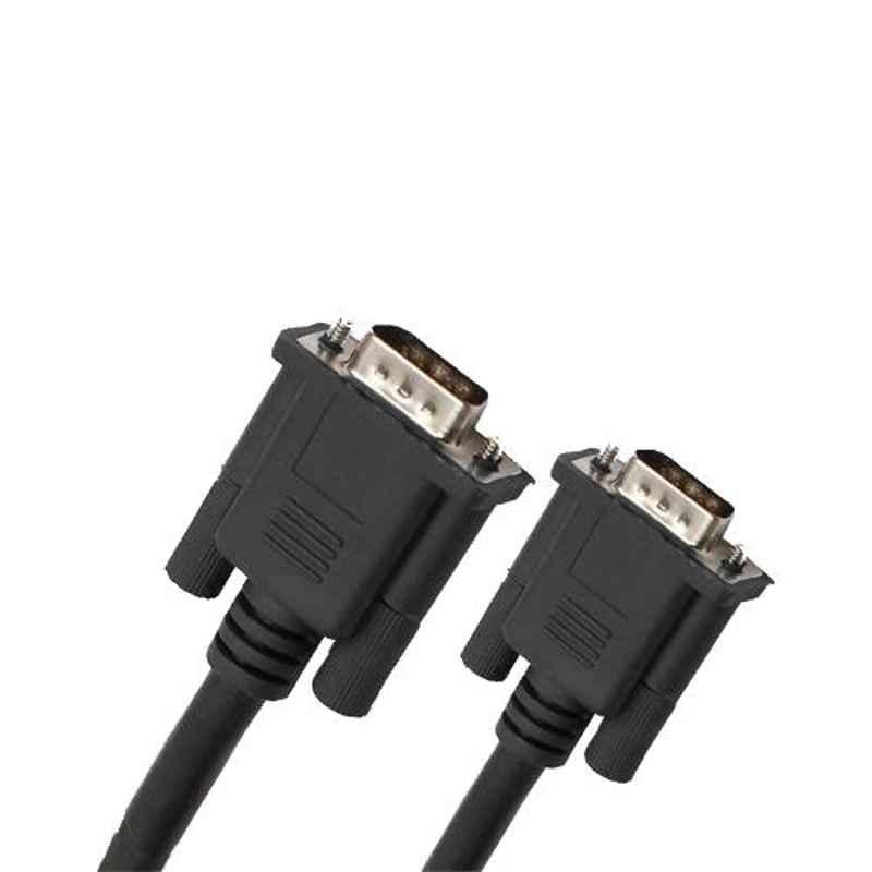 Logic 5m PVC & Copper Black Male to Male VGA AV Cable, LG-VC5M