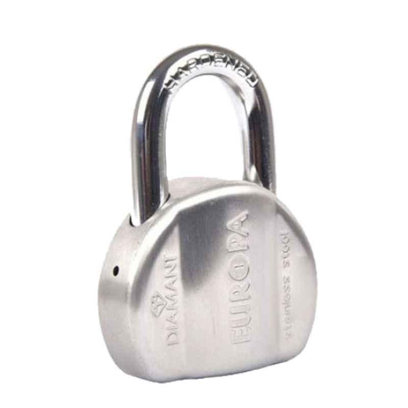 Europa 14 Pin Commercial Diamant Pad Lock with 4 Keys, L365 TW SS
