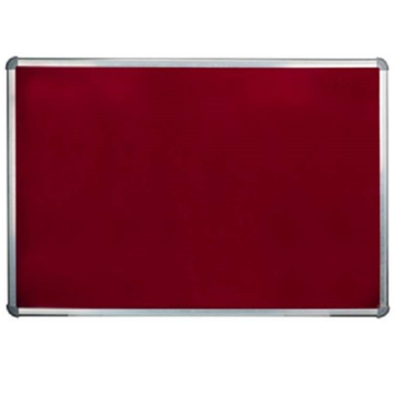 Standard 2x3ft Maroon Notice & Pin Up Board