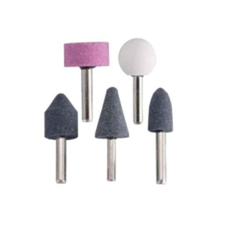 GSK Corporation 5 Pcs Abrasive Mounted Stone Set