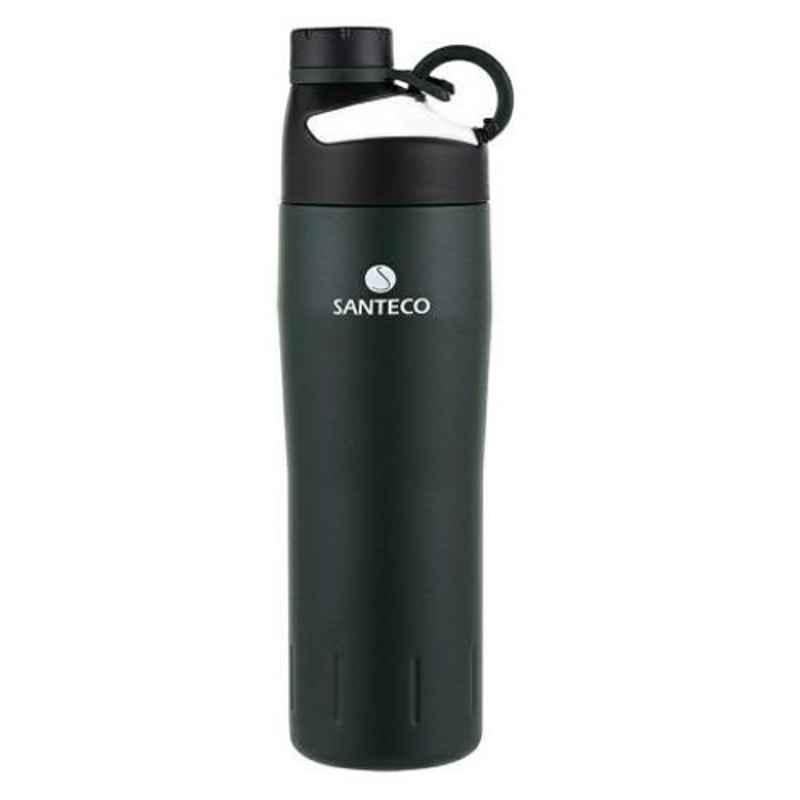Haers 590ml Stainless Steel Green Oural Sports Bottle, HD-590-32-GRN (Pack of 3)