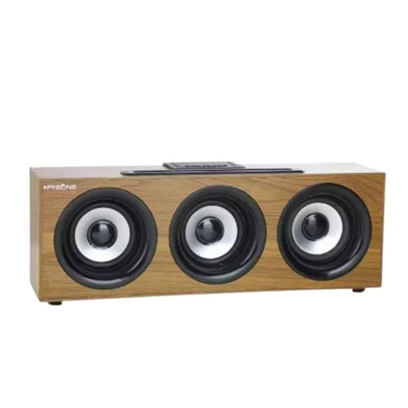 Krisons Trilogy 30W 2.0 Channel Brown Bluetooth Soundbar