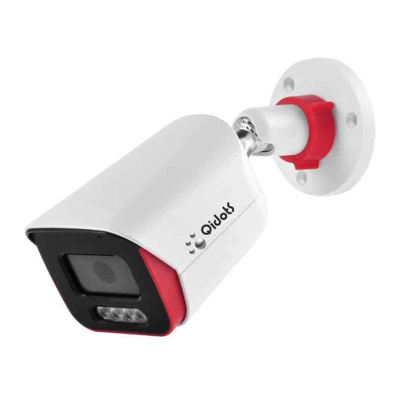 Qidots Phoenix Pro 8MP 2.8mm 3840x2160p Outdoor IP Bullet Camera with 3 Year Warranty, NVR Enabled