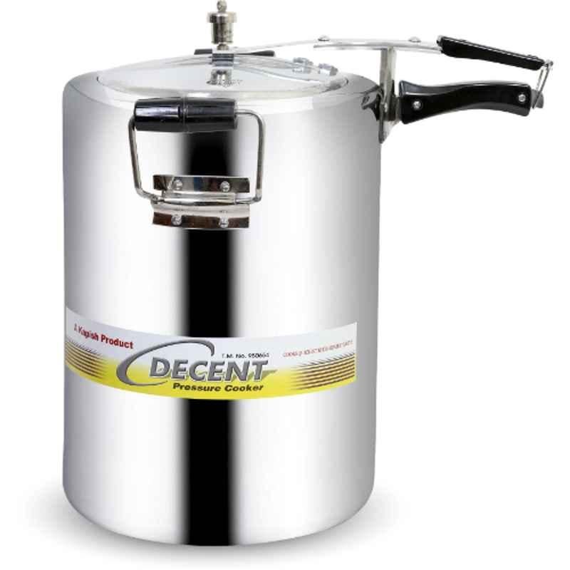 Decent Classic 30L Aluminium Silver Inner Lid Pressure Cooker, DECP0030L