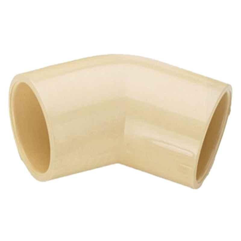 Crystal 0.75 inch CPVC 45 Degree Connection Pipe Elbow, EL-45-75