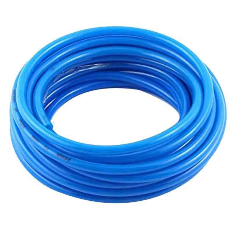 Aerpremo 6x4mm Polyurethane Blue Hose Pipe, Length: 10m, PU-6x4-10M