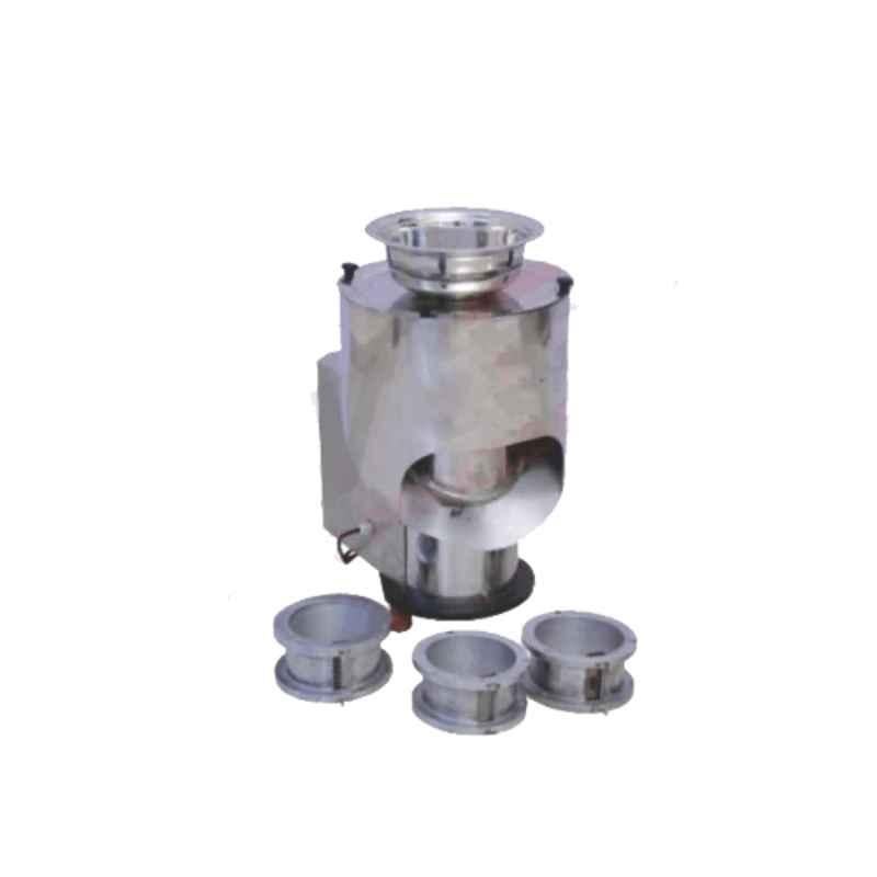 Exwell 0.5HP Stainless Steel Semi Automatic 3-Die Wafer Machine, Capacity: 200-250 kg/hr