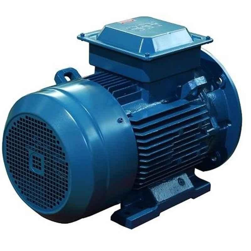 ABB M2BAX112MLA4 IE3 3 Phase 3.7kW 5HP 415V 4 Pole Foot Cum Flange Mounted Cast Iron Induction Motor, 3GBA112410-HDDIN