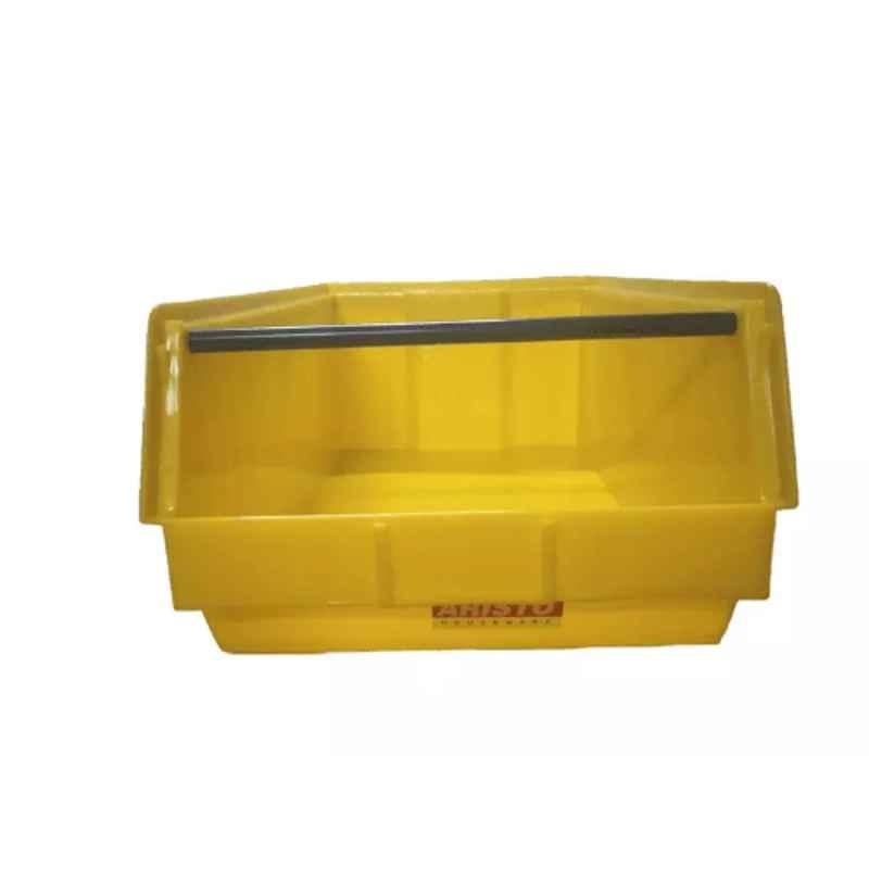 Aristo 510x307x198mm Polyethylene Yellow FPO Storage Bin, BIN-50