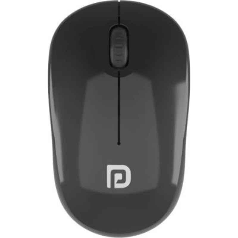 Portronics Toad 12 10m Z Black Wireless Mouse, POR-1425