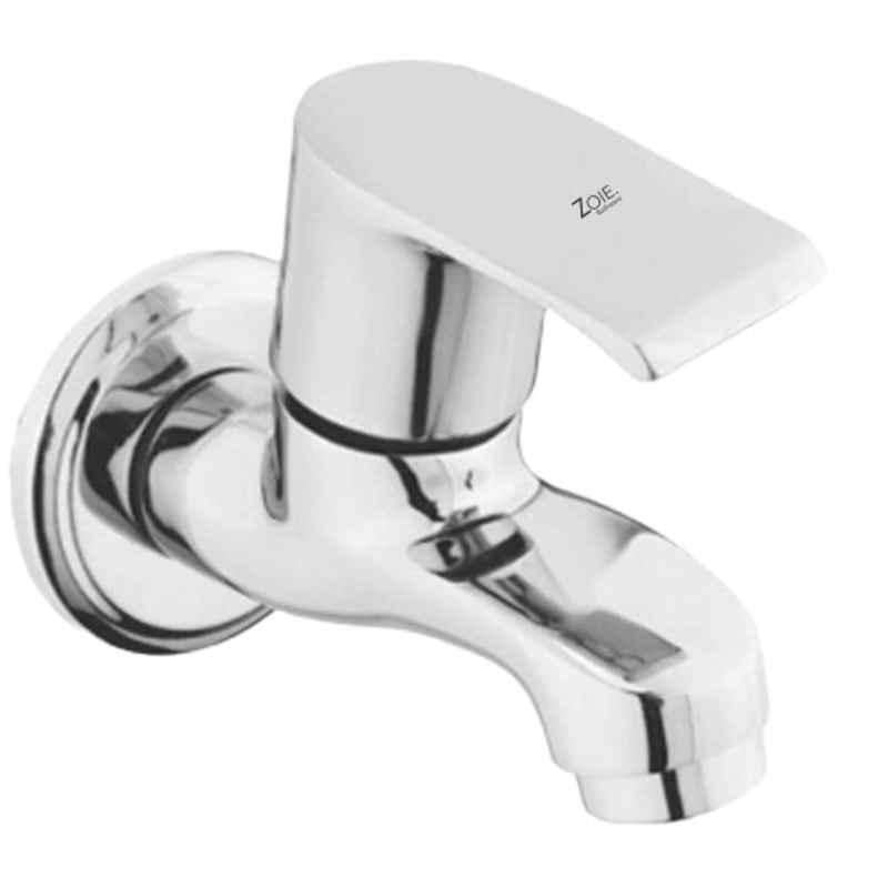 Zoie Stonex Brass Silver Chrome Finish Bib Cock, Z27002