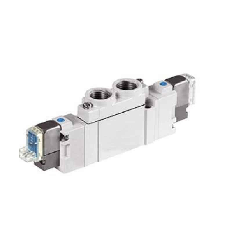 SMC SY7120-5L-02 1/4 inch 5/2 Single Coil Solenoid Valve