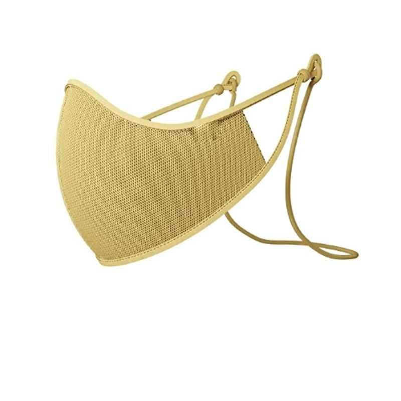 Smart Care N99 Cotton Golden Medallion Reusable Face Mask, PSFM11, Size: Large (Pack of 5)