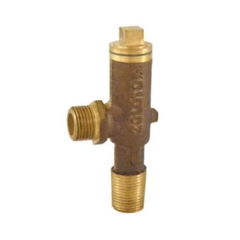 Zoloto 25mm Bronze Heavy Screwed Ferrule Cock, 1019