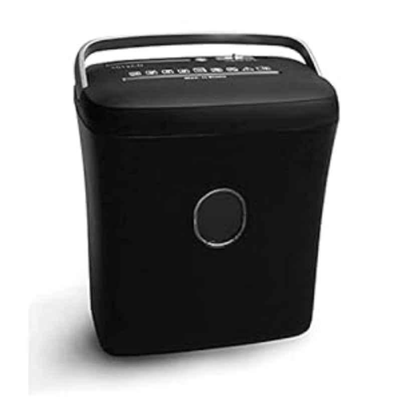 Kk Mart 1012CD 21L 10 Sheet Black Cross Cut Paper Shredder