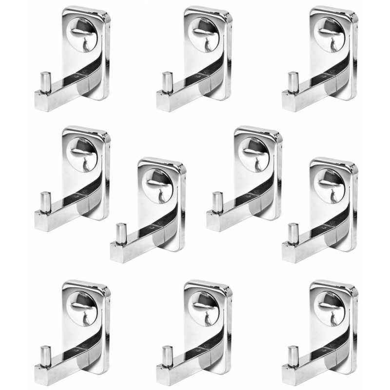 Doyours Metro Series 10 Pieces SS Robe Hook Set, DY-0753