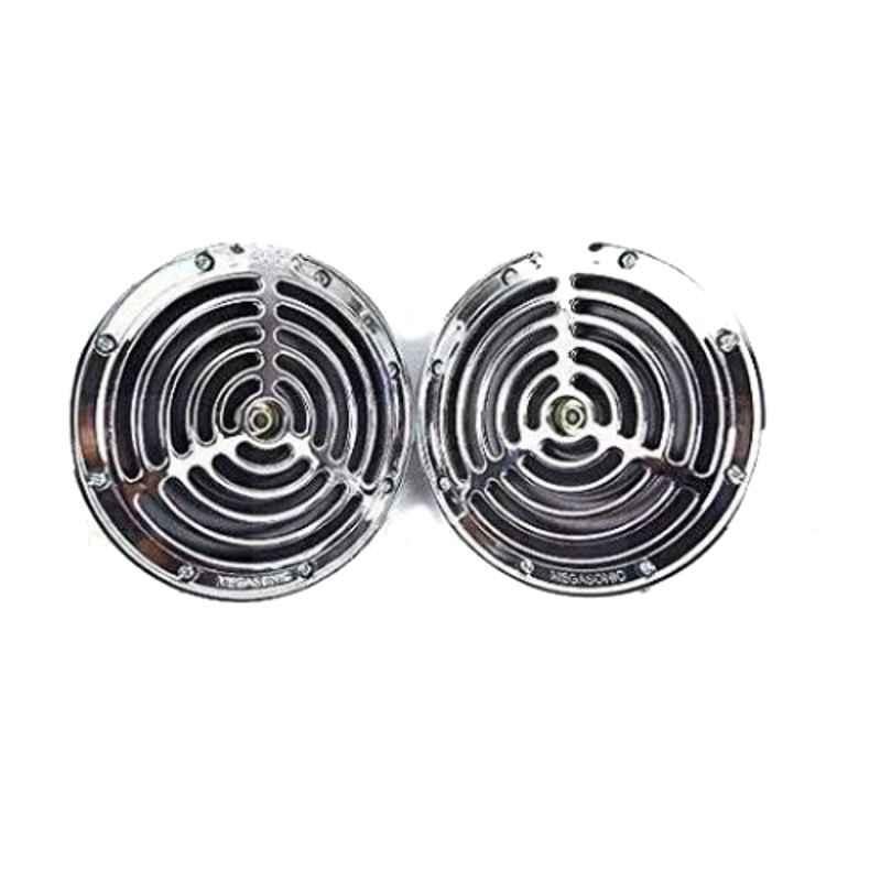 Love4ride 2 Pcs Metal Roots Type Bike Horn Set for Bike