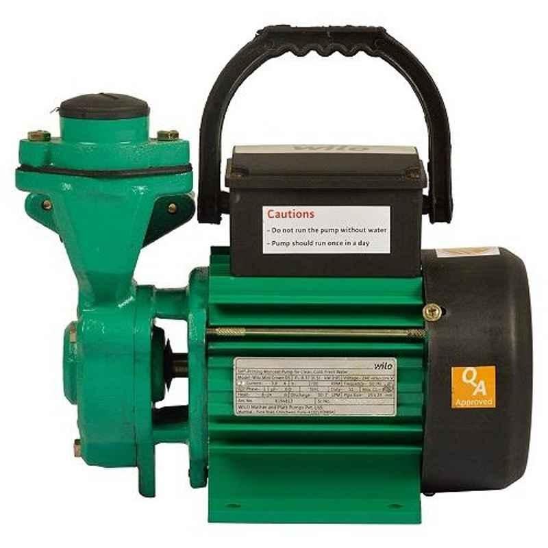 Wilo Mini Crown 0.5HP Single Phase Self-Priming Water Pump, 8164813