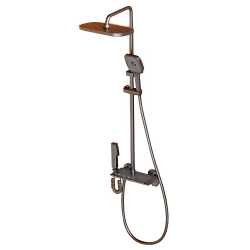 NextGen 4 Function Brass Black High Pressure Shower Set