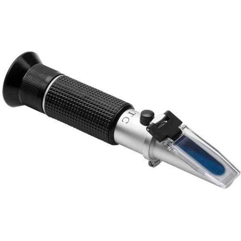 Labart Calibration Fluid Handheld Refractometer with ATC for Food, Fruit, Beverages & Coffee, Range: 0-50% Brix
