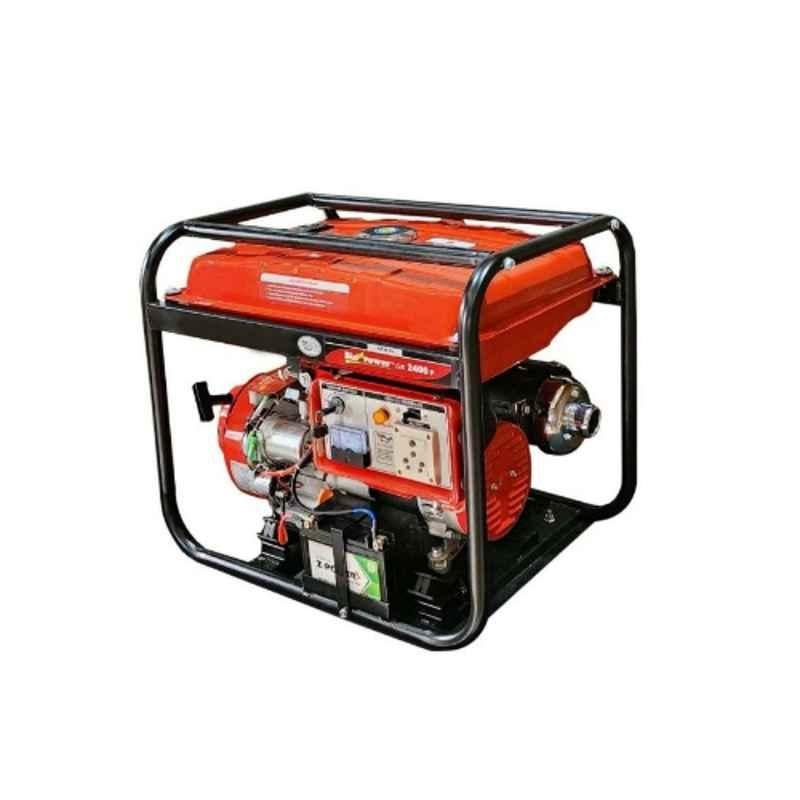 Himalayan Power 2.1kVA Portable Petrol Generator without Self, GE 2400 P