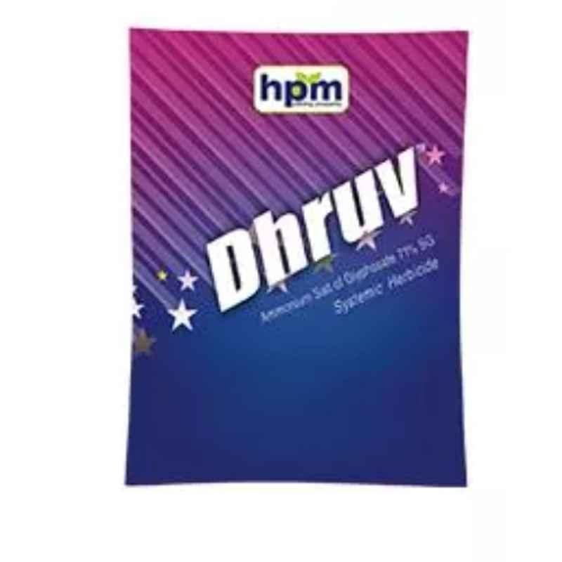 HPM Dhruv 100g Glyphosate Ammonium Salt 71% Sg Herbicide Powder