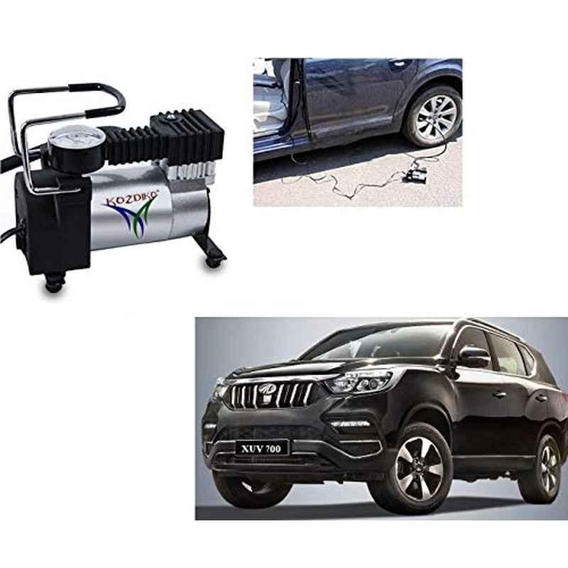 Kozdiko 12V DC Heavy Duty Metal Tyre Inflator for Mahindra XUV 700 Alturas G4, Tyre_Inflator_D252