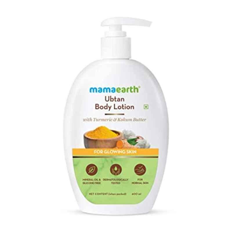 Mamaearth 400ml Ubtan Body Lotion for Glowing Skin, MAE2012