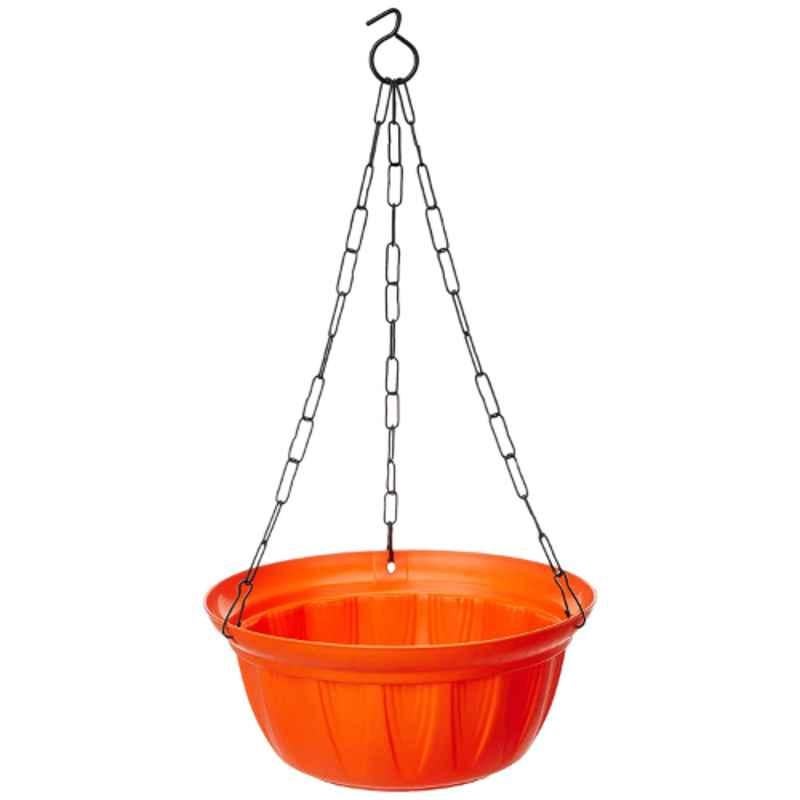 Gardens Need 4 Pcs 22x22x24cm 100% Virgin Plastic Dove Orange Hanging with Iron Chain