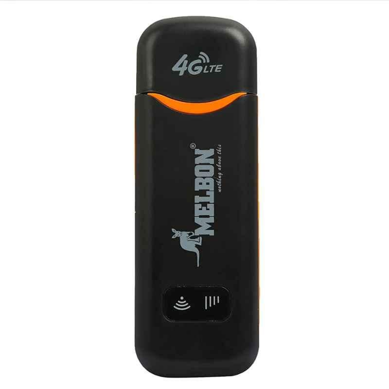 Melbon 4G LTE Wi-Fi Black USB Dongle Stick with All SIM Network Support, T708