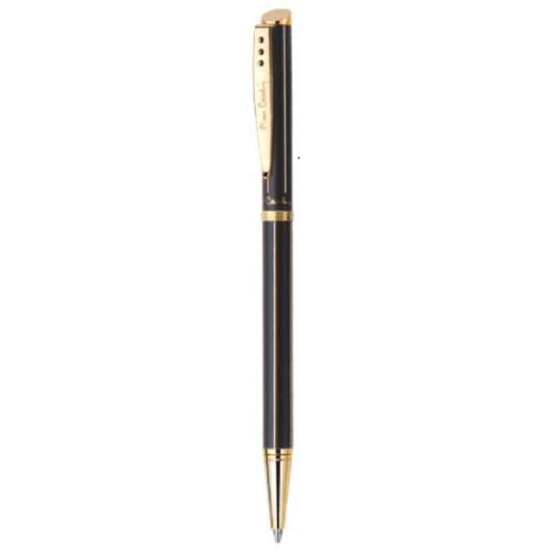 Pierre Cardin Blue Ink Beverly Hills Black & Gold Exclusive Ball Pen